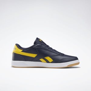 Reebok Royal Techque T Turnschuhe Herren - Navy/Gelb/Weiß - DE 063-VEI